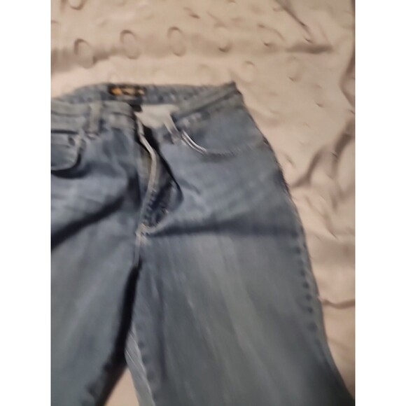 Women's Lee Relaxed Fit Straight Leg High Rise Blue Jeans Size 6 (27/30) - Picture 3 of 9